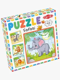 Tactic Spil & Puslespil*Puslespil Mit Første Puslespil Safari, 4x6 Brikker