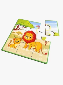 Tactic Spil & Puslespil*Puslespil Mit Første Puslespil Safari, 4x6 Brikker