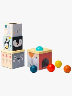 TAFToys Trælegetøj|Babylegetøj>TAF Toys Puttekasse Boldtårn