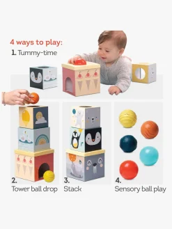 TAFToys Trælegetøj|Babylegetøj>TAF Toys Puttekasse Boldtårn