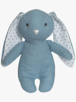 Teddykompaniet Dukker & Bamser*Bamse Kanin Elina 20 cm, Himmelblå Blå