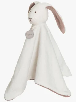 Teddykompaniet Stofbleer, Nusseklude & Babytæpper*Diinglisar  Kanin Nusseklud, White