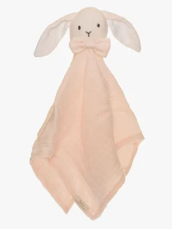 Teddykompaniet Stofbleer, Nusseklude & Babytæpper>Diinglisar Kanin Nusseklud Musselin, Babypink