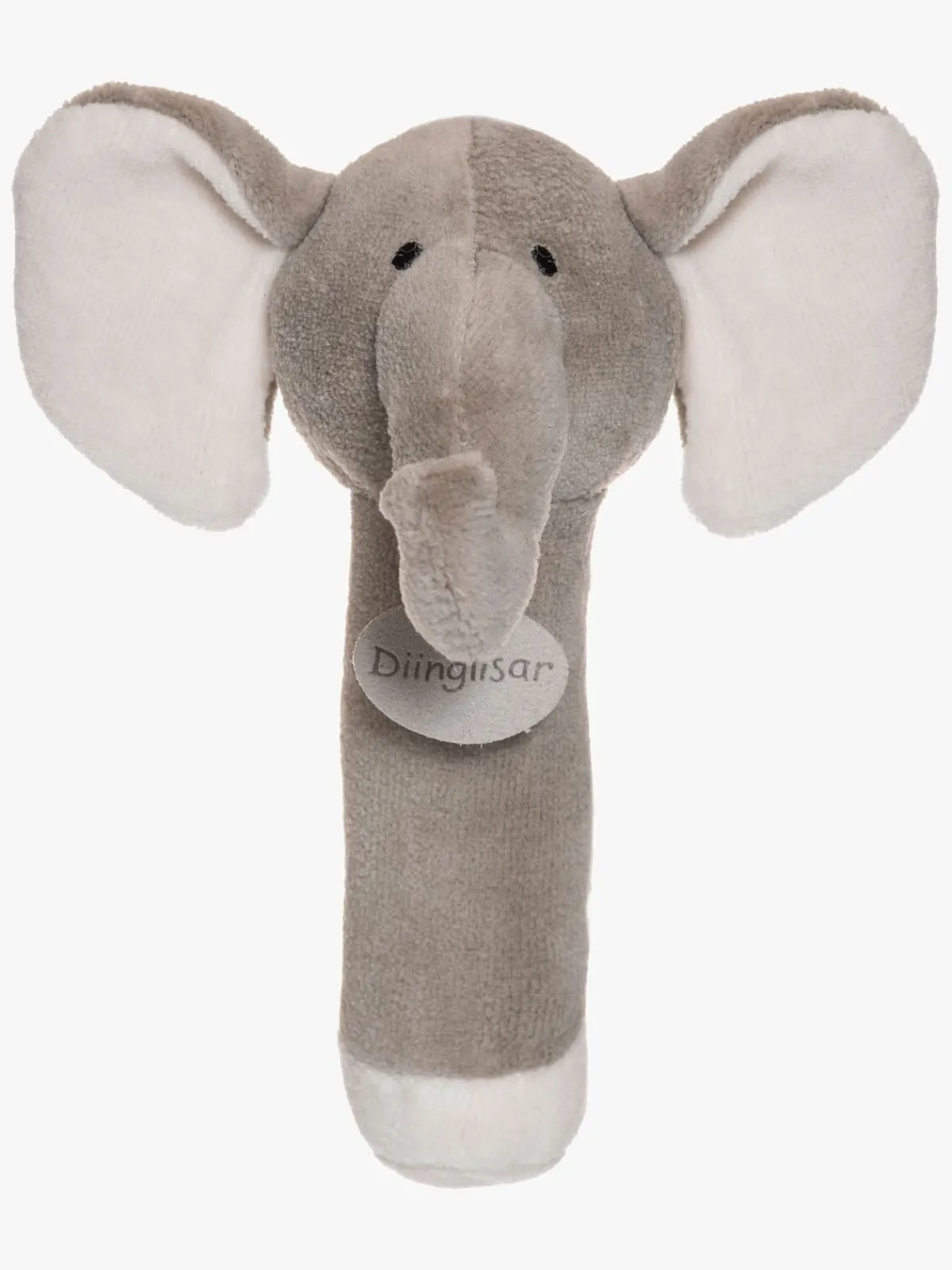 Teddykompaniet Diinglisar Elefant Rangle, Grey