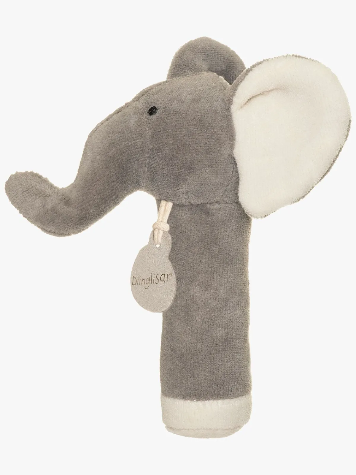 Teddykompaniet Diinglisar Elefant Rangle, Grey