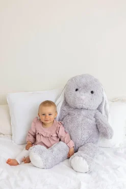 Teddykompaniet Legetøj Til Børn På 0-10 År|Dukker & Bamser*Jessica Kanin 100 cm, Grå