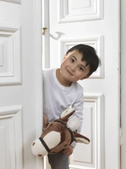 Teddykompaniet Dukker & Bamser></noscript>Kæphest m. Lyd 100 cm