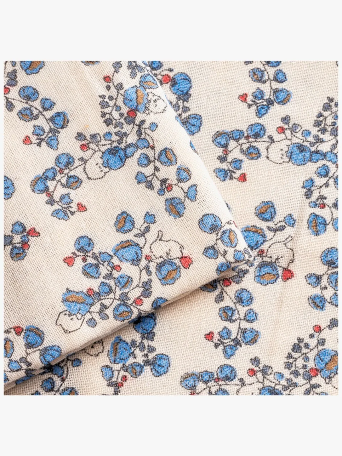 Thatsmine Interiør*That's Mine Jana Tæppe/ Stofble i Musselin, Blue Bells