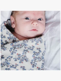 Thatsmine Interiør*That's Mine Jana Tæppe/ Stofble i Musselin, Blue Bells