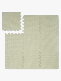 Børn Thatsmine That's Mine Legetæppe Kvadrat, Eucalyptus