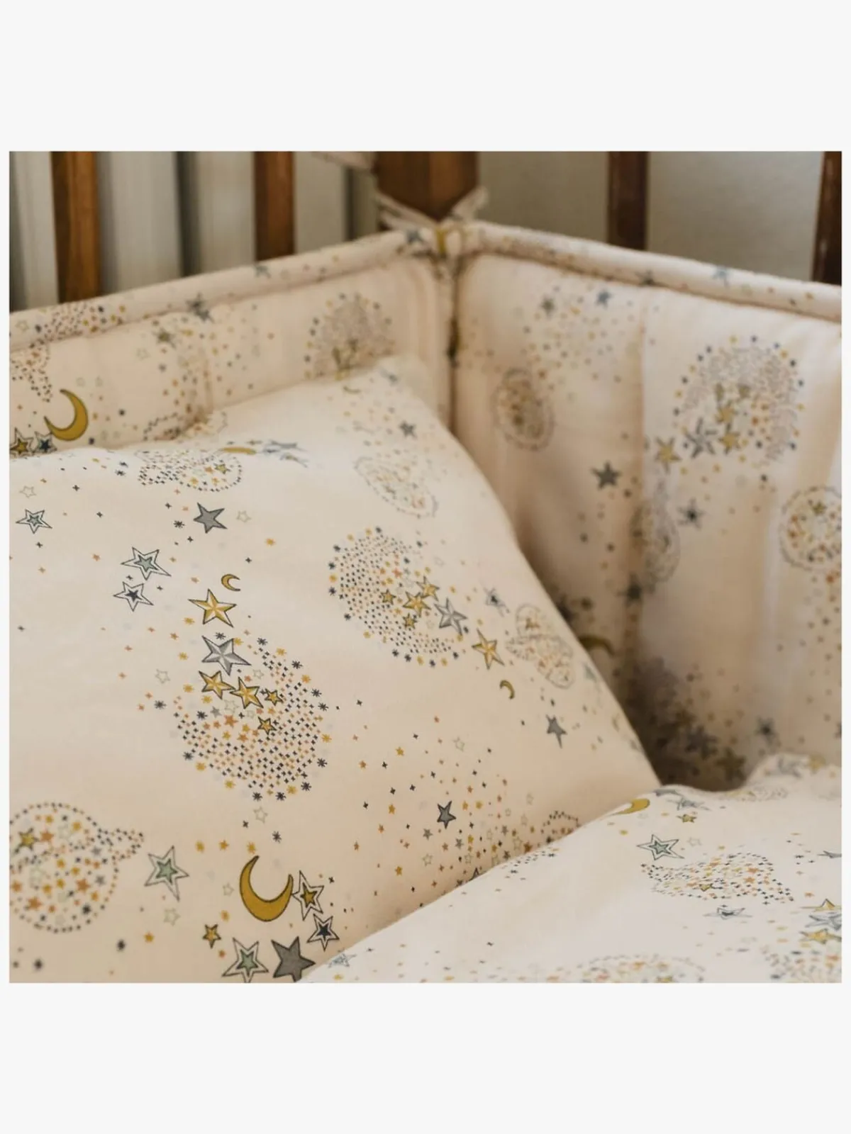 Thatsmine Sengetøj*That's Mine Lotus Sengerand 30x360, Million Stars