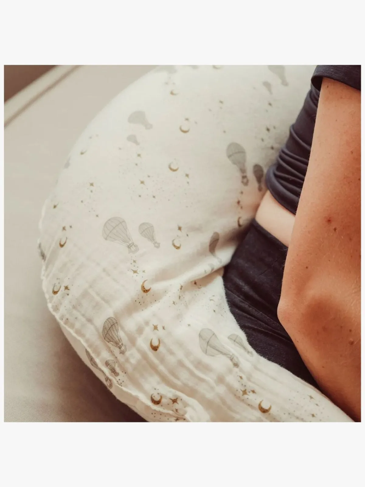 Thatsmine Amning*That's Mine Moon Ammepude, Dreamily Beige/Grå/Gul