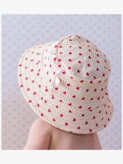 Børn Thatsmine That's Mine Sol UV-Badehætte, Lots of love red