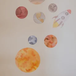 Thatsmine Interiør*That's Mine Vægstickere Solar System