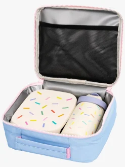 TheCottonCloud Tasker*The Cotton Cloud Køletaske, Dancing Hearts Lyserød/Blå