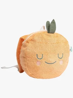 TheCottonCloud Tasker*The Cotton Cloud Rygsæk Frotté, Mandy Mandarin Grøn/Orange