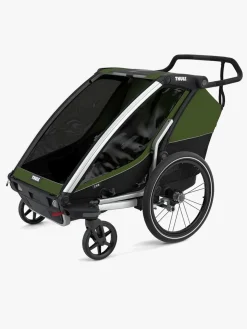 Thule Aktivitetsvogne*Chariot Cab 2 Cykelanhænger, Cypress Green