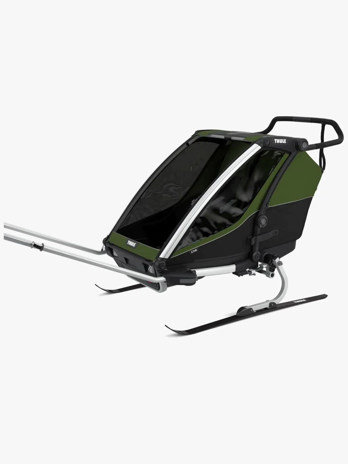 Thule Aktivitetsvogne*Chariot Cab 2 Cykelanhænger, Cypress Green