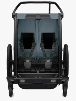 Thule Aktivitetsvogne></noscript>Chariot Cab Cykelanhænger, Dark Slate