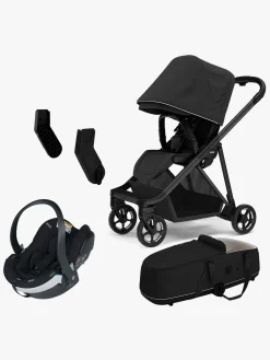 Thule Autostole 0-13 Kg|Vognpakker*Shine Duovogn inkl. BeSafe iZi Go Modular X2, Black/Black