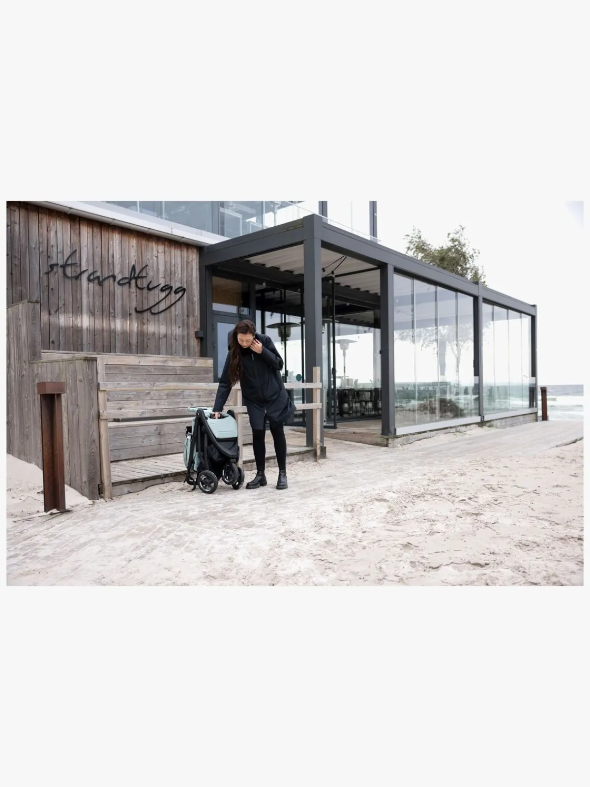 Thule Klapvogne>Spring 2 Klapvogn, Mist Green/Black