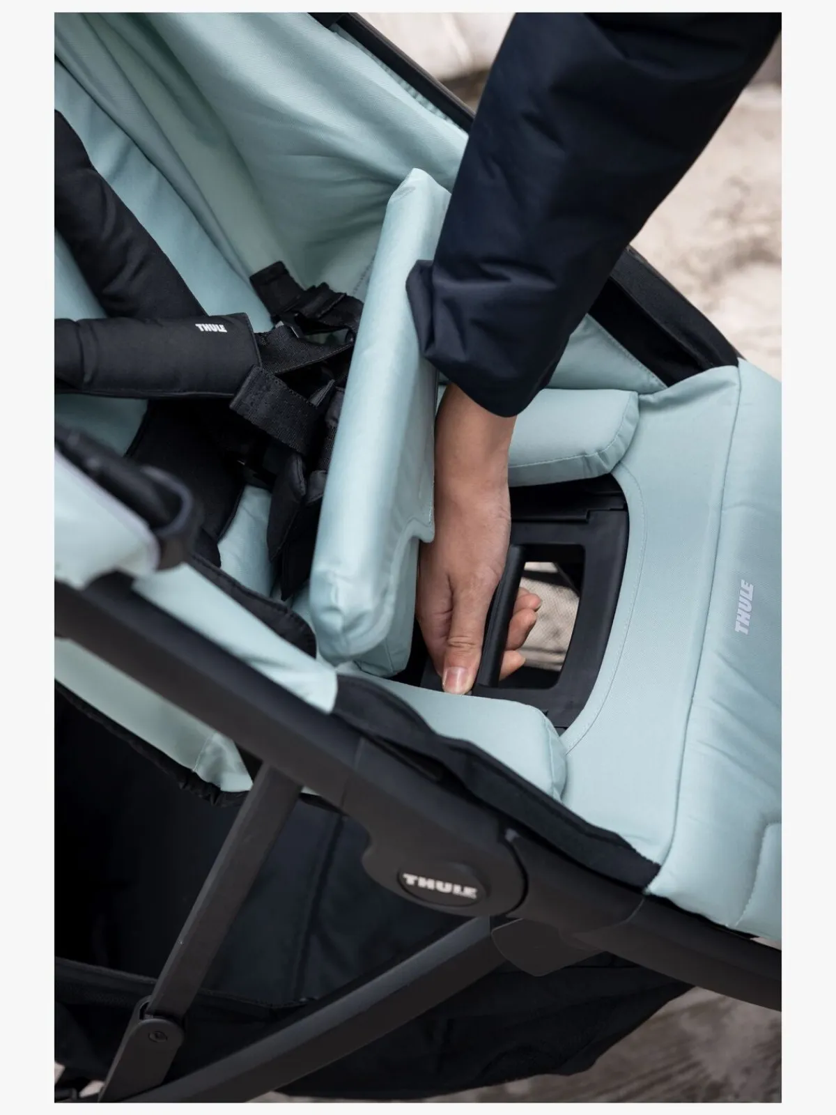 Thule Klapvogne>Spring 2 Klapvogn, Mist Green/Black