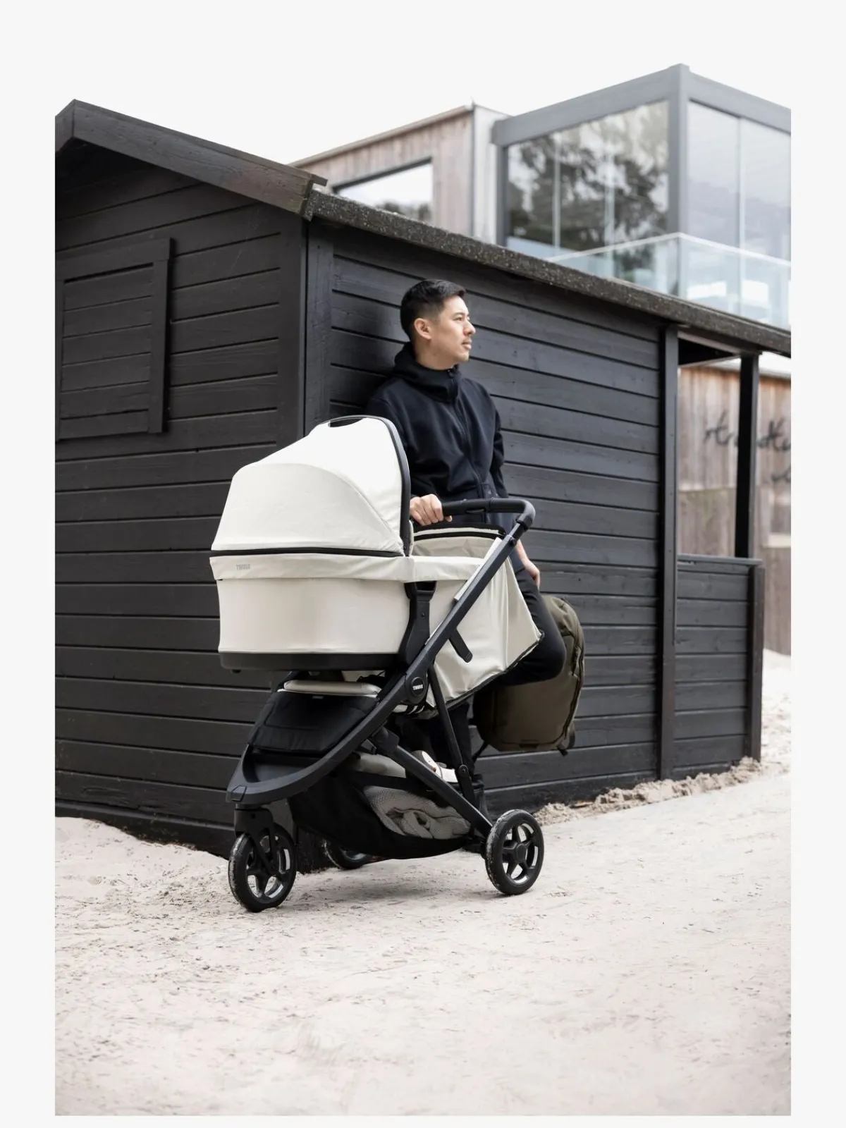 Thule Spring 2 Klapvogn, Soft /Black