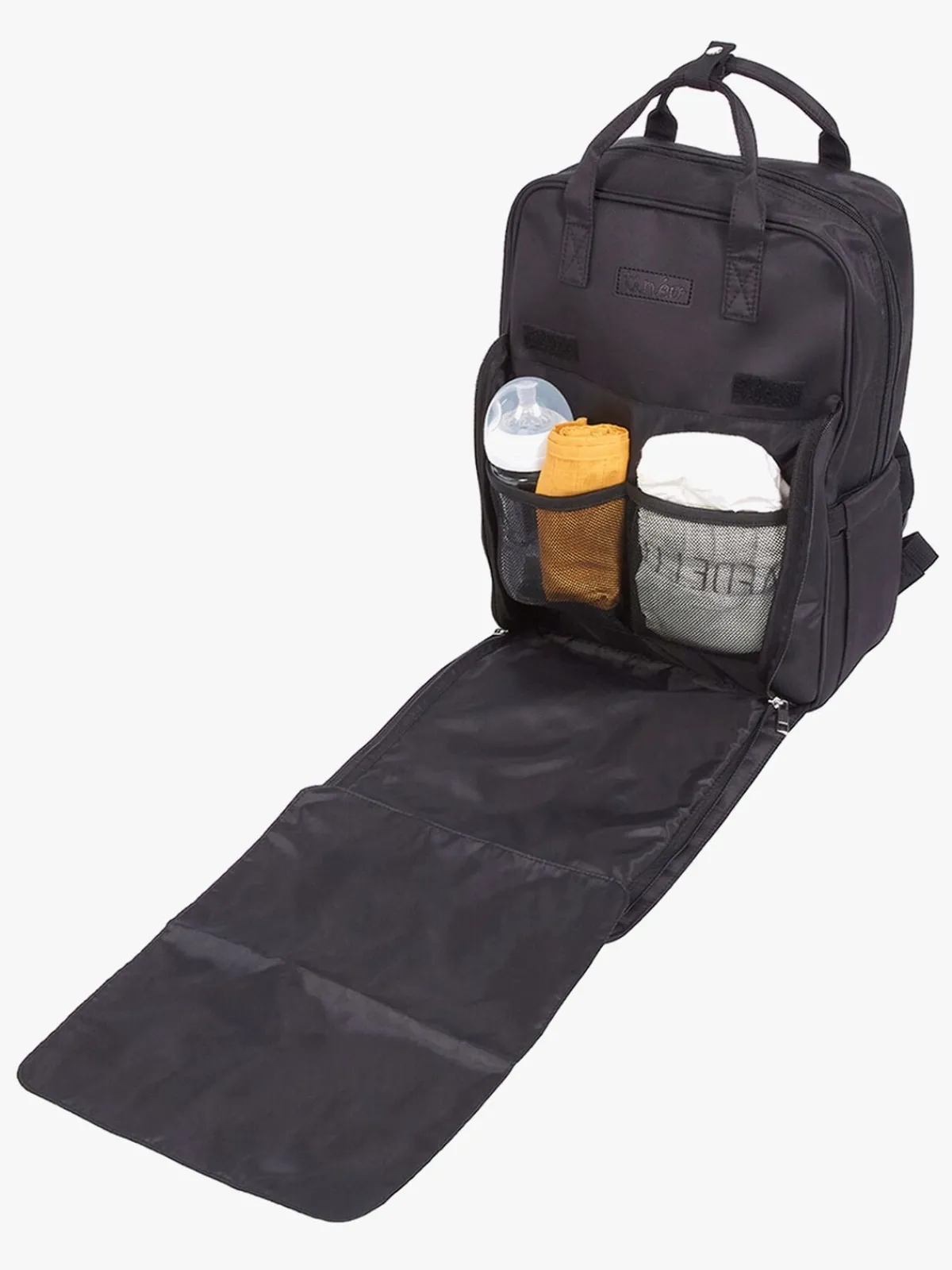 Tineo Pusletasker*Pusletaske Rygsæk, Quilt Svart