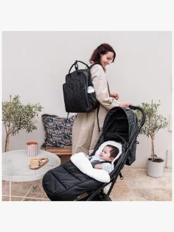 Tineo Pusletasker*Pusletaske Rygsæk, Quilt Svart