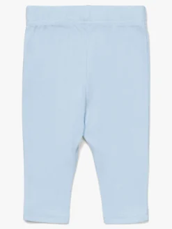 Børn TinyTreasure Underdele></noscript>Tiny Treasure Lexi Leggings 2-pak, Blue/Palm