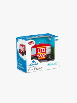 Tobar Legetøjsbiler & -Fartøjer*Brandbil i Træ