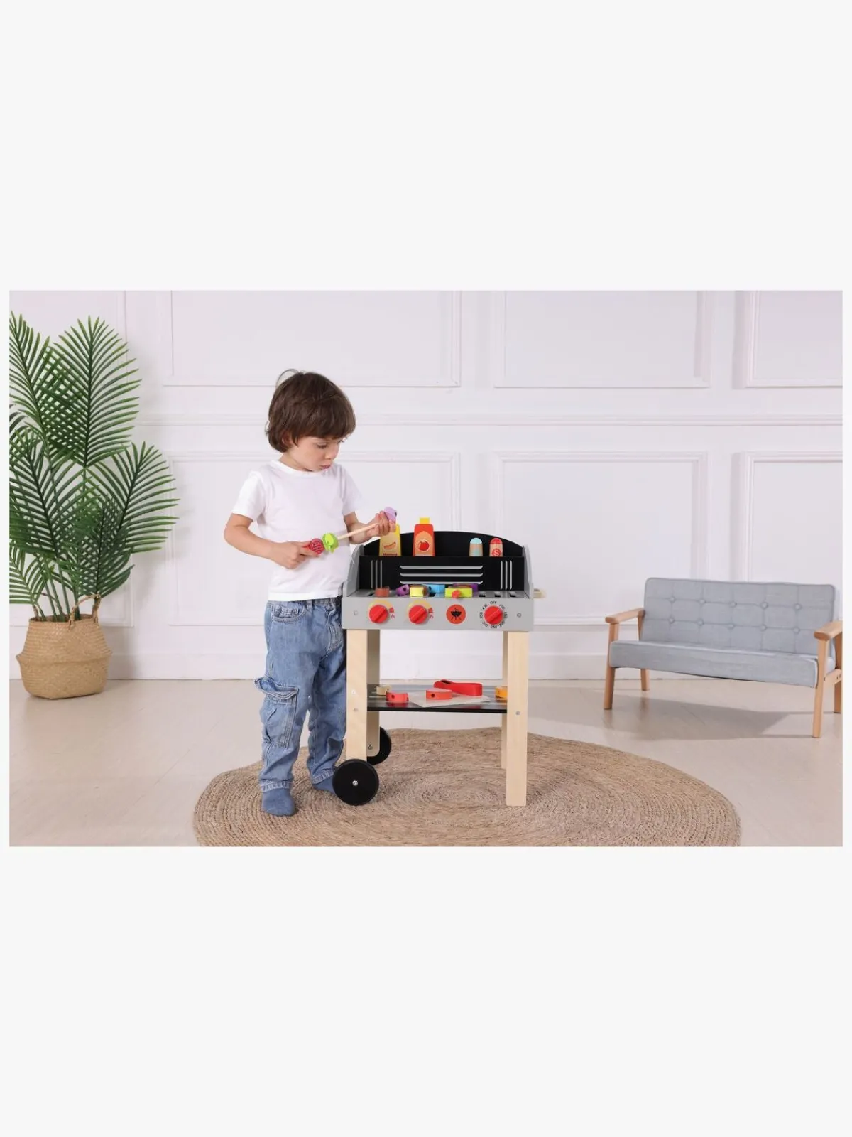 TookyToy Tooky Toy BBQ Grill Legesæt