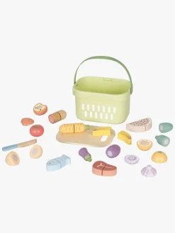 TookyToy Rolleleg>Tooky Toy Cutting Spisesæt, Grøn