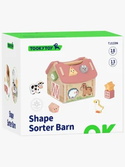 TookyToy Trælegetøj>Tooky Toy Farm House Puttekasse
