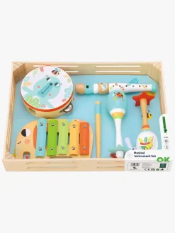 TookyToy Musikinstrumenter|Legetøj Til Børn På 0-10 År*Tooky Toy Instrumentsæt