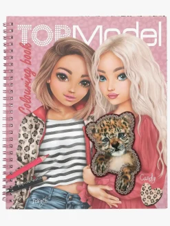 TOPModel TOP Model LEOHEART Malebog med Pailletter