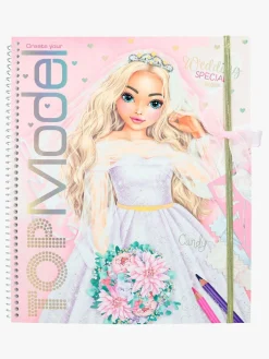 TOPModel Kreativt Legetøj*Bryllup Designbog