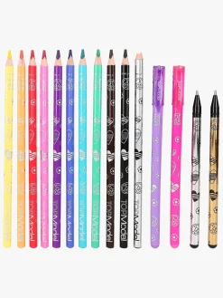 TOPModel Kreativt Legetøj*Designbog med Farveblyanter