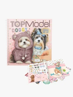 TOPModel Kreativt Legetøj>Dress Me Up Klistermærkebog Doggy