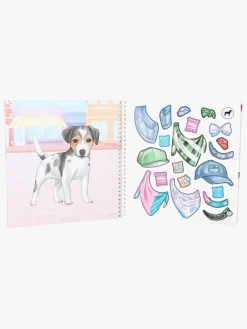 TOPModel Kreativt Legetøj></noscript>Dress Me Up Klistermærkebog Doggy