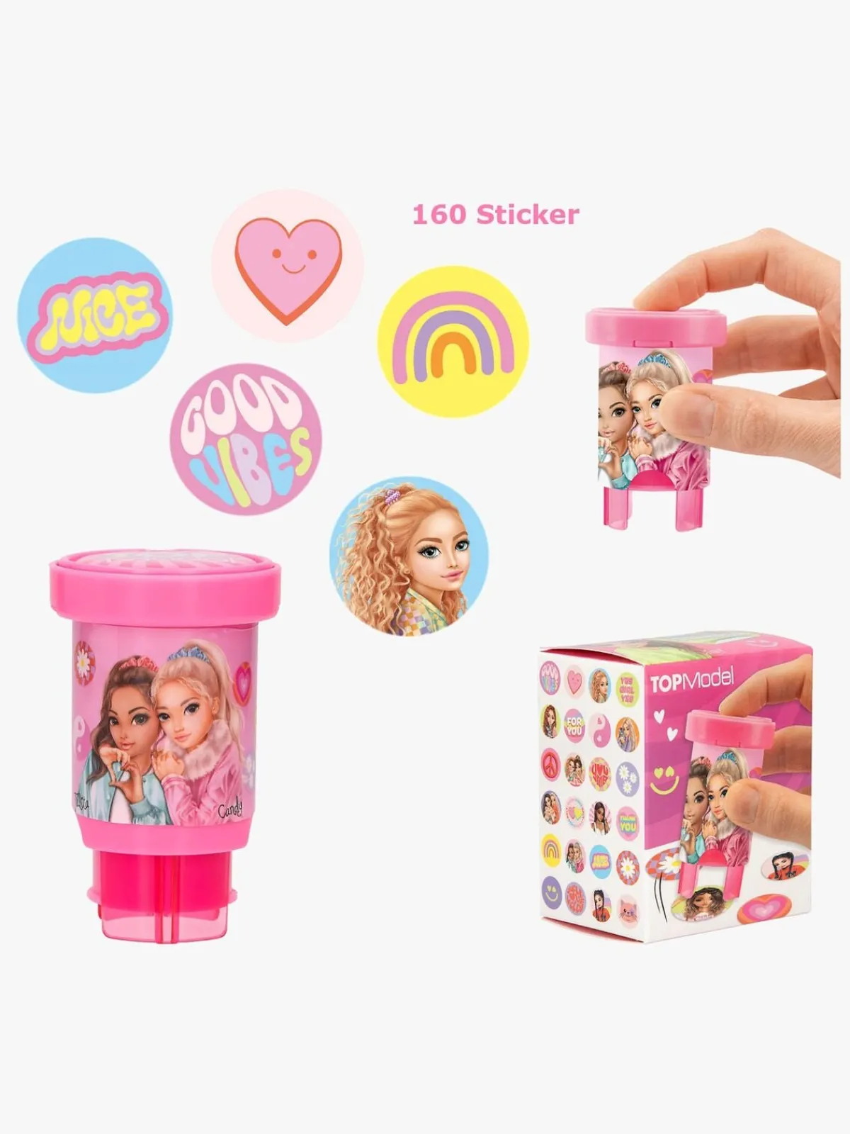 TOPModel Klistermærkestempel