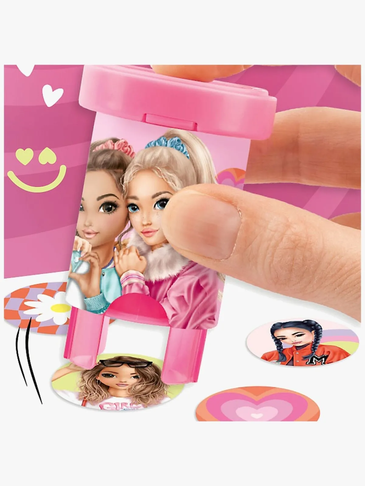 TOPModel Klistermærkestempel