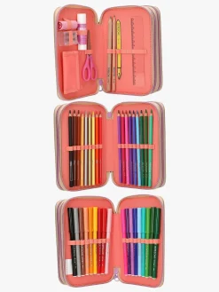 TOPModel Kreativt Legetøj></noscript>Penalhus med 3 Rum Girl Power