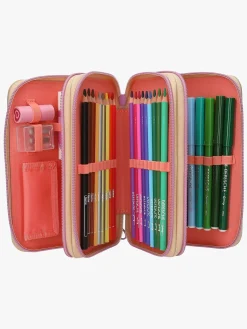 TOPModel Kreativt Legetøj></noscript>Penalhus med 3 Rum Girl Power