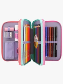 TOPModel Kreativt Legetøj*Tredelt Penalhus Snap Shots Lilla/Flerfarvet