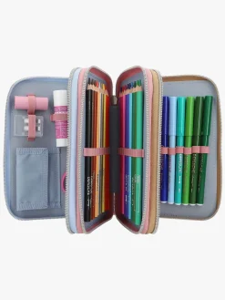 TOPModel Kreativt Legetøj*Tredelt Penalhus Team Teddy Beige