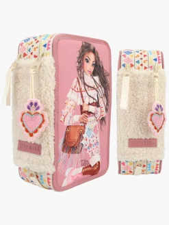 TOPModel Kreativt Legetøj*Tredelt Penalhus Cosy Lyserød