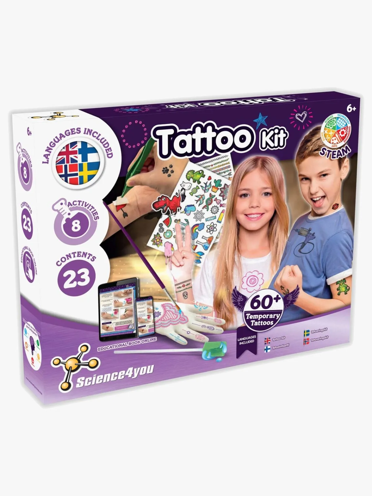 ToyRock Kreativt Legetøj>STEM Tatoveringsfabrik