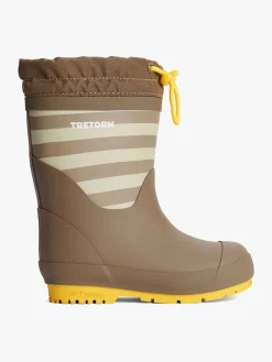 Tretorn Gummistøvler*Gränna Forede Gummistøvler, Shitake