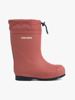 Tretorn Gummistøvler*Naven Forede Gummistøvler, Dusty Cedar Lyserød